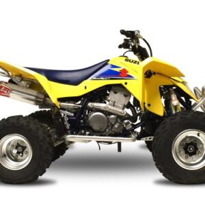 SUZUKI/KAWASAKI LTZ400 03-14 RS-2 Stainless Full Exhaust, w/ Aluminum Muffler