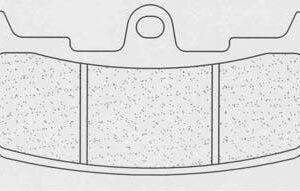 CL Brakes A3+ Bromsbelägg Fram Sintrade STD