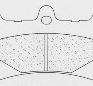 CL Brakes A3+ Bromsbelägg Fram Sintrade STD
