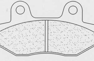 CL Brakes A3+ Bromsbelägg Fram Sintrade STD