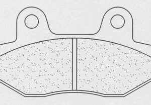 CL Brakes RX3 Bromsbelägg Bak Sintrade SPORT/STD