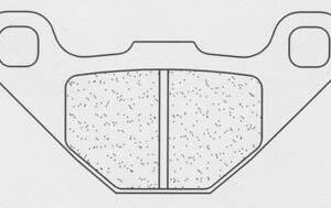 CL Brakes RX3 Bromsbelägg Bak Sintrade SPORT/STD