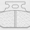 CL Brakes ATV1 Bromsbelägg Fram/Bak Sintrade ATV