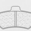 CL Brakes ATV1 Bromsbelägg Fram/Bak Sintrade ATV