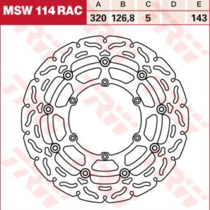 Trw Lucas brake disc
