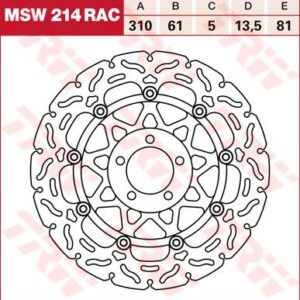 Trw Lucas brake disc