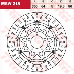 Trw Lucas brake disc