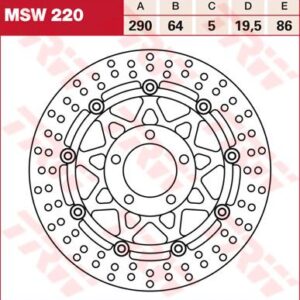 Trw Lucas brake disc