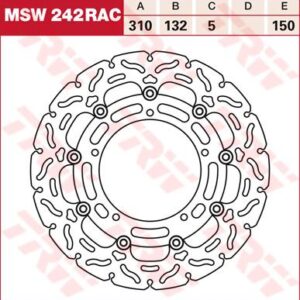 Trw Lucas brake disc