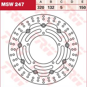 Trw Lucas brake disc