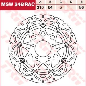 Trw Lucas brake disc