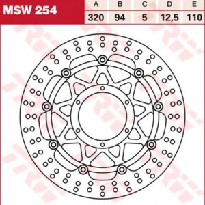 Trw Lucas brake disc