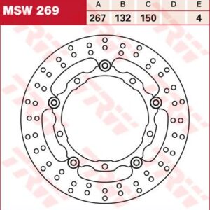 Trw Lucas brake disc