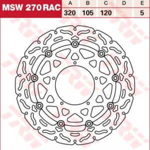 Trw Lucas brake disc