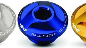 OIL CAP HONDA/Z650/Z800/Z900/Z1000 10-15/848/PANIGALE/DIAVEL/ER6N/NINJA 400 18 Silver
