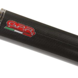 GPR SLIP-ON ZX7R 96- RUND CARBON
