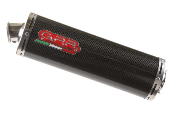 GPR HOM. EURO 4 BOLT-ON COMET 125 GT - R 2003/14 CARBON TONDO