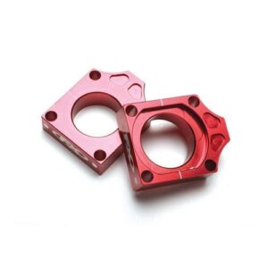 CRF250 09-13, CRF450 09-13 Red Axle Blocks