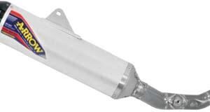 GAS GAS EC 250 11/12 ALUMINIUM THUNDER SILENCER WITH CARBON END CAP  FOR ORIGINAL COLLECTORS