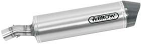 BMW F 800 R 09-10 ALUMINIUM HOMOLOGATED SILENCER WITH CARBON END-CAP FOR STOCKAND ARROW COLLECOTRS