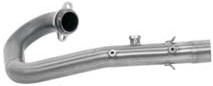 HUSQVARNA TE 250 12/13 STEEL COLLECTOR FOR ORIGINAL AND ARROW SILENCER