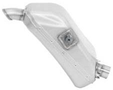APRILIA SX-V 5.5 07-09 TITANIUM EXHAUST UNDERSEAT FOR ARROW COLLECTOR