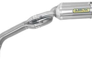 DUCATI HYPERMOTARD 1100 HOM. ALUMINIUM THUNDER RH+LH SILENCERS + MID PIPE WITH CARBON END CAP