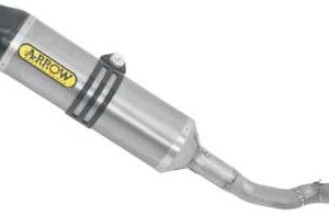 HUSQVARNA SMR 511 11 HOM. TITANIUM RACE-TECH SILENCER WITH CARBON END CAP FOR ORIGINAL COLLECTOR
