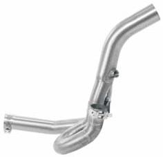 APRILIA SHIVER 750 08/09 STAINLESS STEEL 2:1 NON CATALYZED MID-PIPE