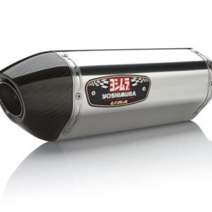 YZF-R1 09-14 R-77 Stainless Slip-On Exhaust, w/ Stainless Mufflers