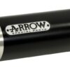 APRILIA DORSODURO 900 17/19 THUNDERHOMOL. DARK ALUMINIUM EXH. WITH CARBYENDCAP(DX-SX)+ 1:2 STAIN.STEEL LINKPIPE