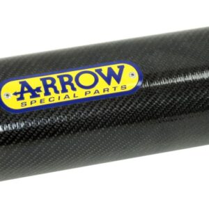 YAMAHA MT-07 14-16/TRACER 700 16 HOMOL. CARBON THUNDER SILENCER WITHCARBON END CAP FOR ARROW COLLECTOR