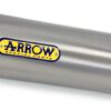 PEUGEOT METROPOLIS 400 13-16 HOM. TITANIUM RACE-TECH SILENCER WITH CARBON END CAP FOR ORIGINAL COLLECTOR