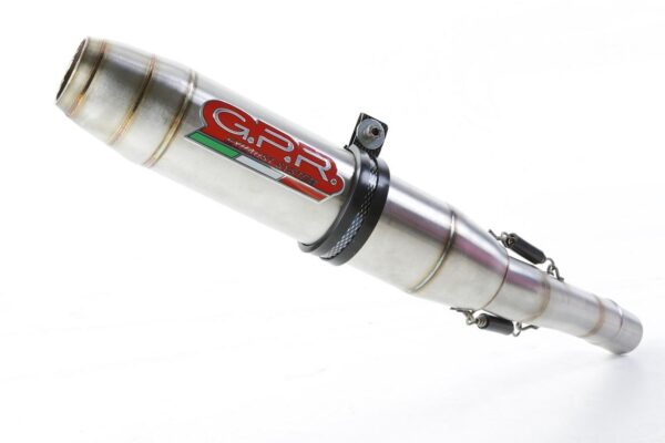 GPR Exhaust System Yamaha Yzf R6 1999/02 Homologated slip-on exhaust Deeptone Inox