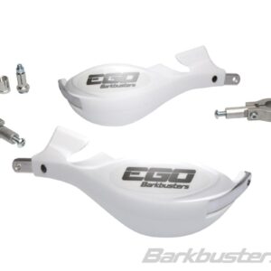 Barkbusters EGO Mini Handguard (Straight 22mm) - WHITE