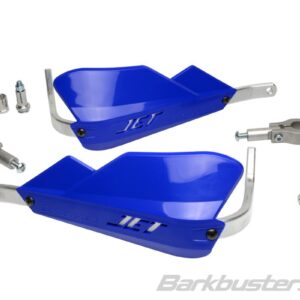 Barkbusters JET Handguard - Two Point Mount (Straight 22mm) - BLUE