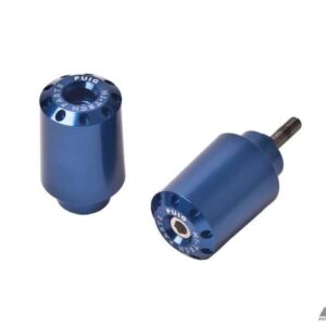 BAR END ALUMINUM SUZUKI C/BLUE