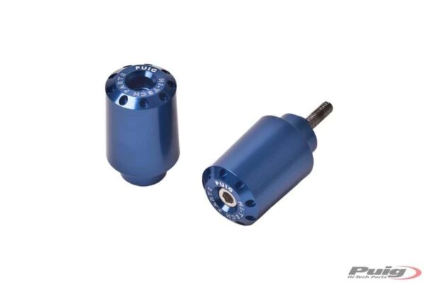 BAR END ALUMINUM SUZUKI C/BLUE