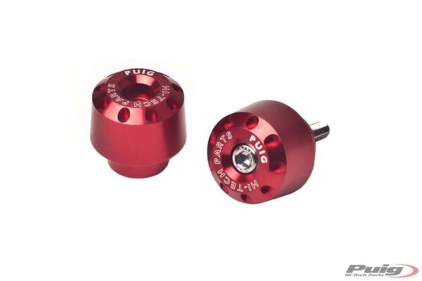 BAR END ALUMINUM BMW C/RED