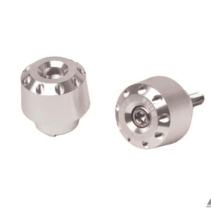 BAR END ALUMINUM BMW C/SILVER