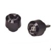 SHORT BAR ENDS ALUMINIUM KAWASAKI Z650 C/BLACK