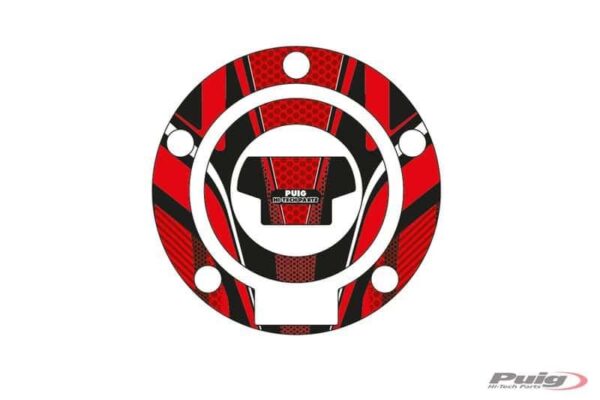 FUEL CAP COVER MOD. RADICAL YAMAHA C/RED