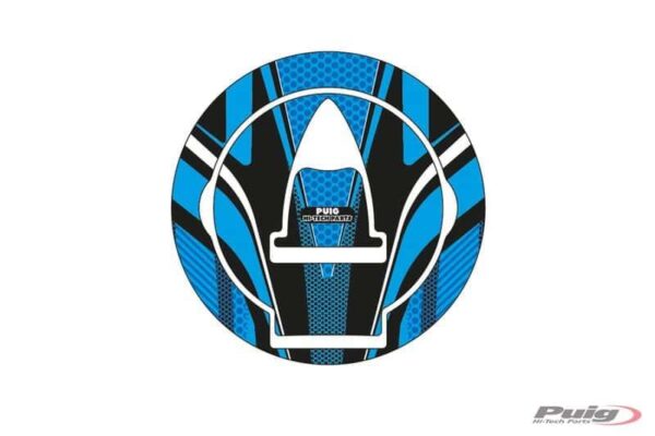 FUEL CAP COVER RADICAL DUCATI C/BLUE