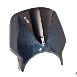 WINDSCREEN VISION SEMIF. C/CARBON SCREEN C/BLACK