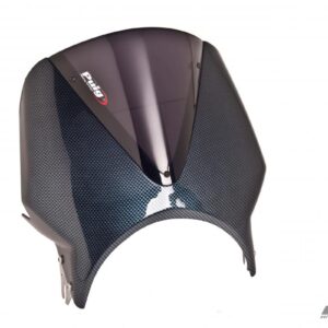 WINDSCREEN VISION SEMIF. C/CARBON SCREEN C/DARK SM