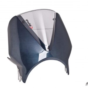 WINDSCREEN VISION SEMIF. C/CARBON SCREEN C/SMOKE
