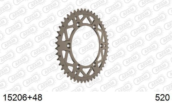 Afam Rear Sprocket Alu 520 S/C