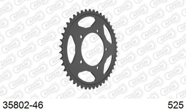 Afam Rear Sprocket Steel 525