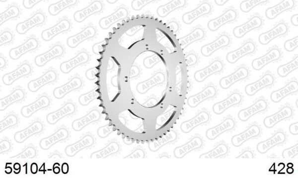 Afam Rear Sprocket Steel 428
