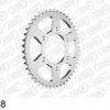 Afam Rear Sprocket Steel 428